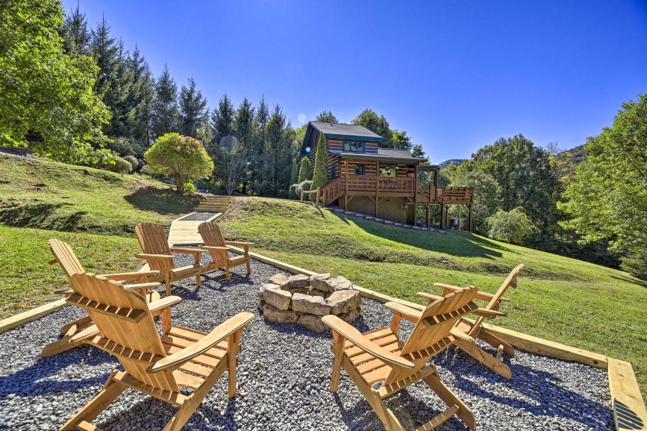 Dog-Friendly Cabin, 9 Mi To Sugar Mountain Resort Banner Elk Exteriör bild