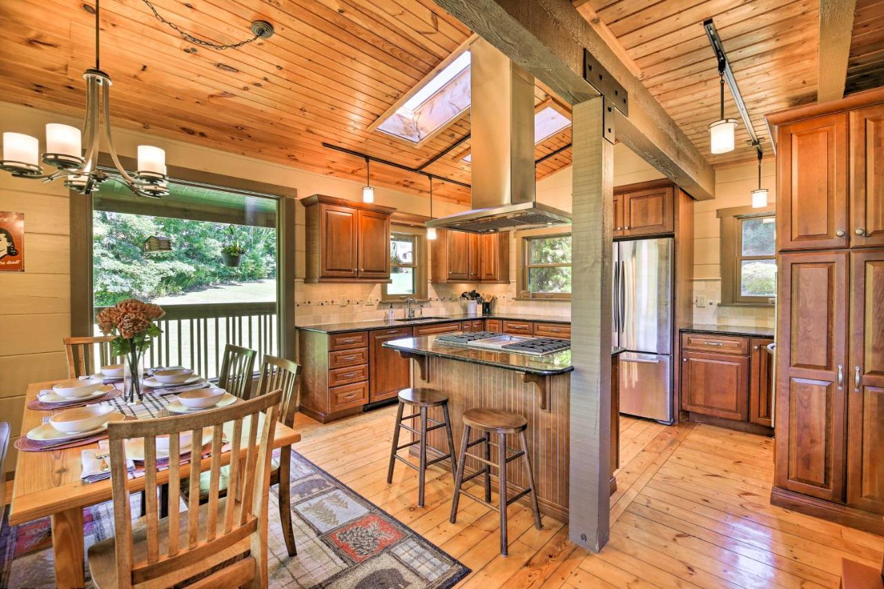 Dog-Friendly Cabin, 9 Mi To Sugar Mountain Resort Banner Elk Exteriör bild