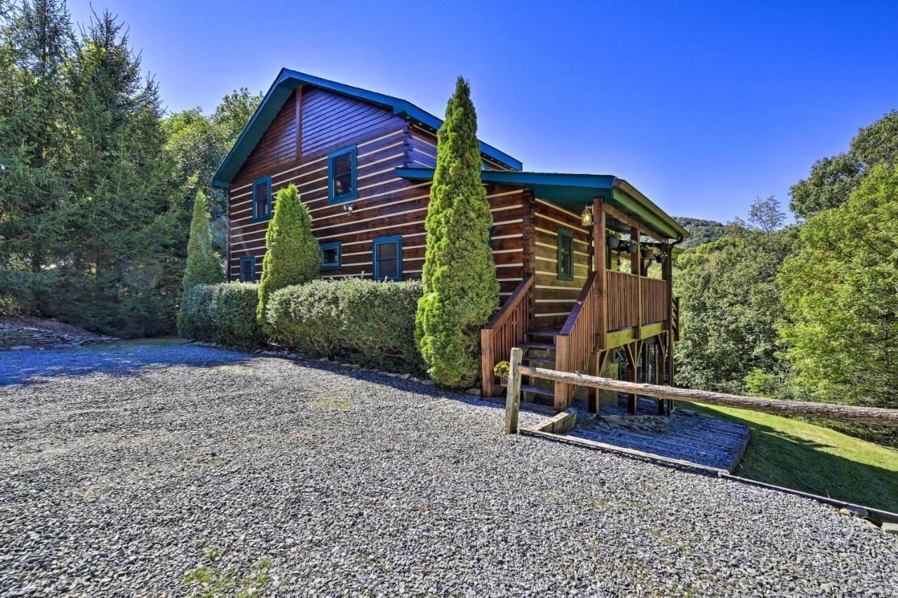 Dog-Friendly Cabin, 9 Mi To Sugar Mountain Resort Banner Elk Exteriör bild