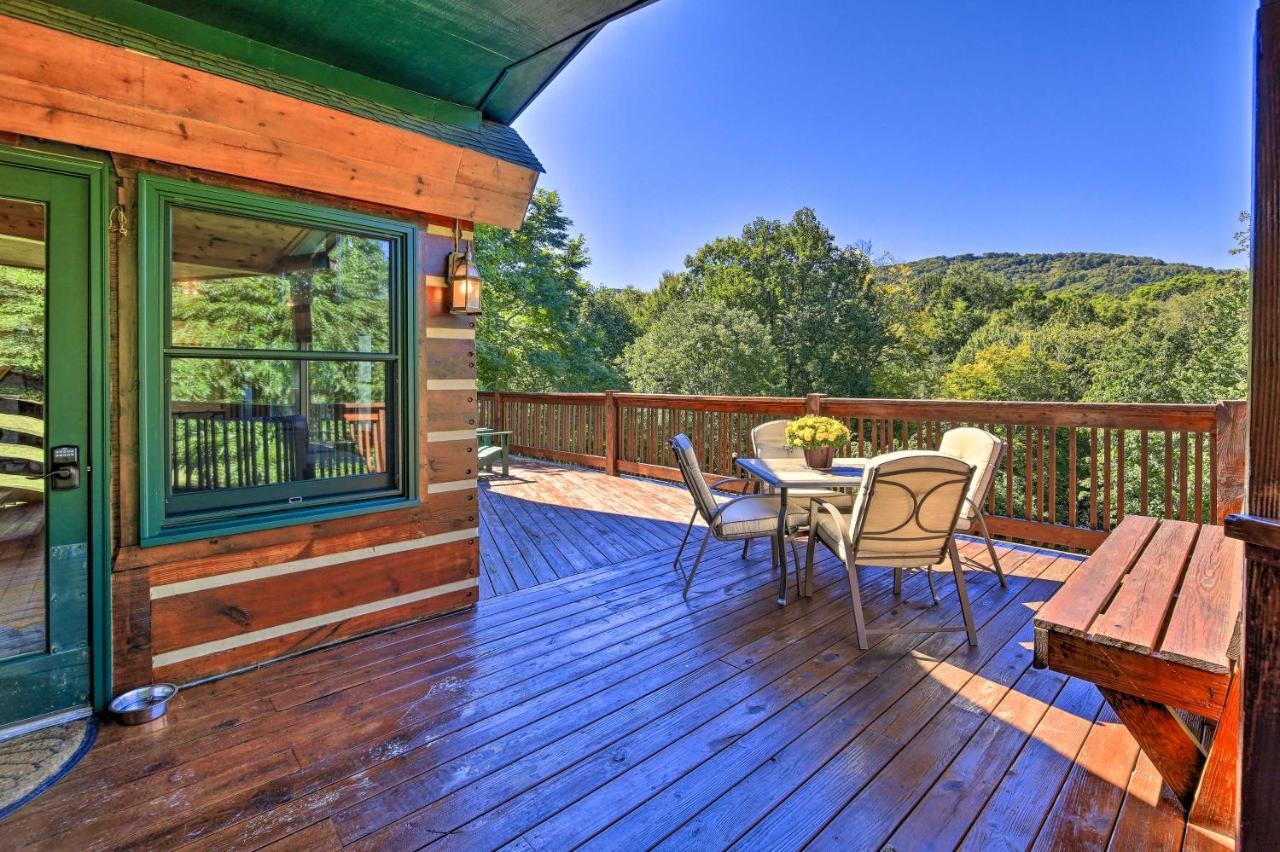 Dog-Friendly Cabin, 9 Mi To Sugar Mountain Resort Banner Elk Exteriör bild