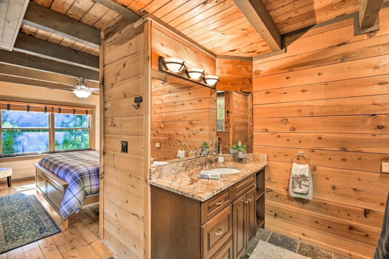 Dog-Friendly Cabin, 9 Mi To Sugar Mountain Resort Banner Elk Exteriör bild
