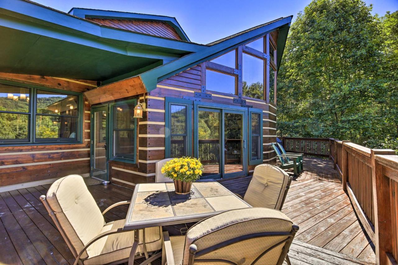 Dog-Friendly Cabin, 9 Mi To Sugar Mountain Resort Banner Elk Exteriör bild